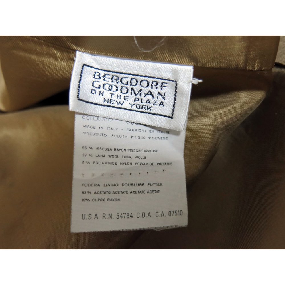 GIORGIO ARMANI Le Collezioni Made in Italy Jacket Blazer IT 42 / US 8 Bergdorf - Picture 10 of 16